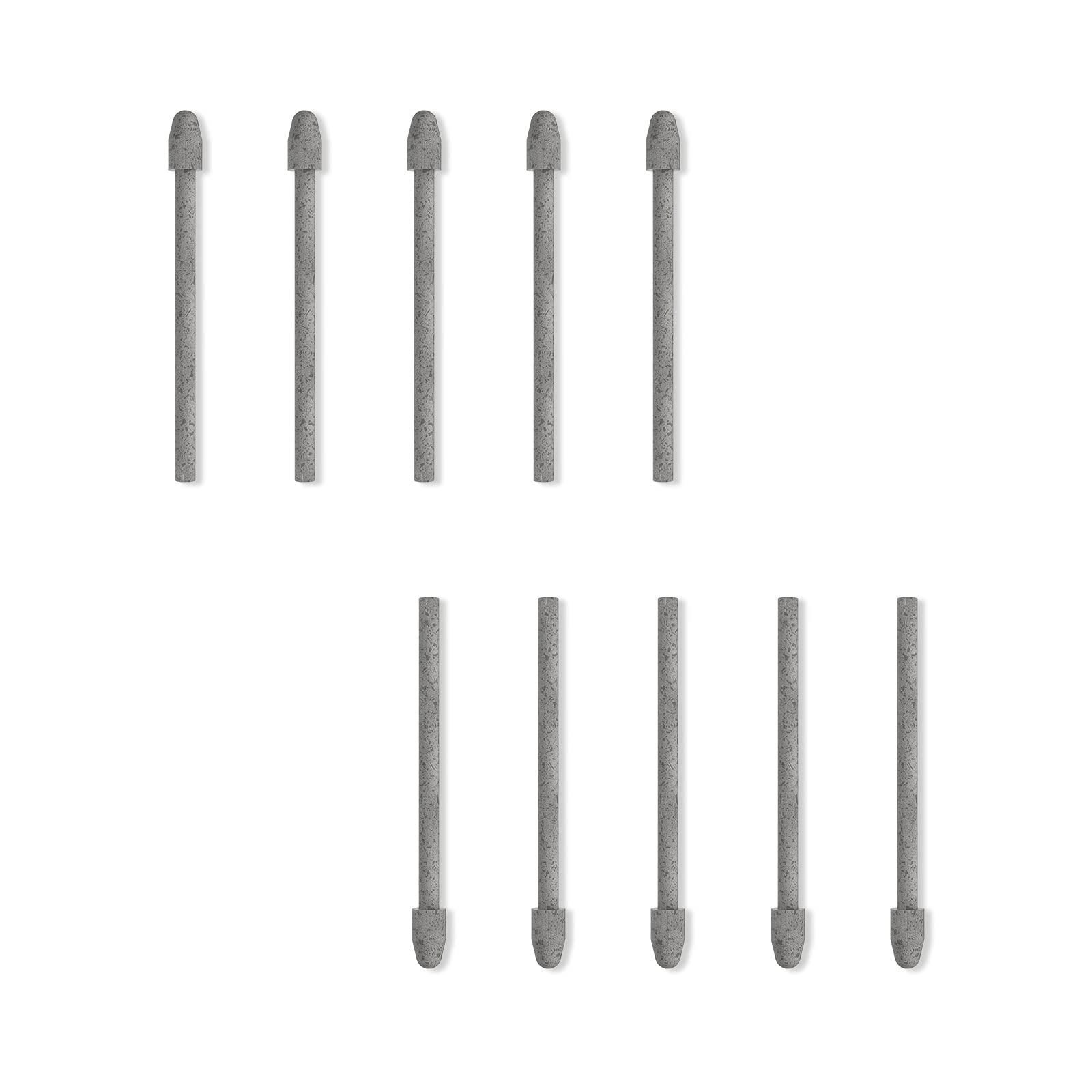 HUION 10 Pack Uppgraded Replacement Pen nibs PN05F, Black, Compatible with HUION Pen Stylus PW517 Suitable for Graphics Drawing Tablet KD200, Kamvas 13, Kamvas 22, Kamvas Pro 13(2.5K), Pro 24(4K)