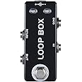 Loop Box Guitar Effect Pedal Switcher Channel Selection True Bypass Guitar Parts Switcher Channel Selection True Bypass Looper