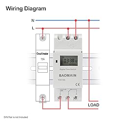 Baomain THC15A AC 110V Digital LCD Power