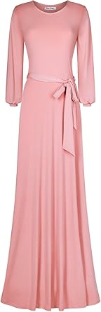 amazon maxi dress with sleeves