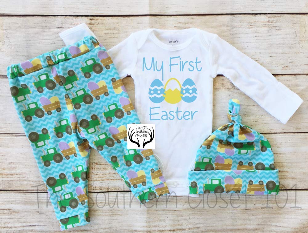 baby boy first easter outfit
