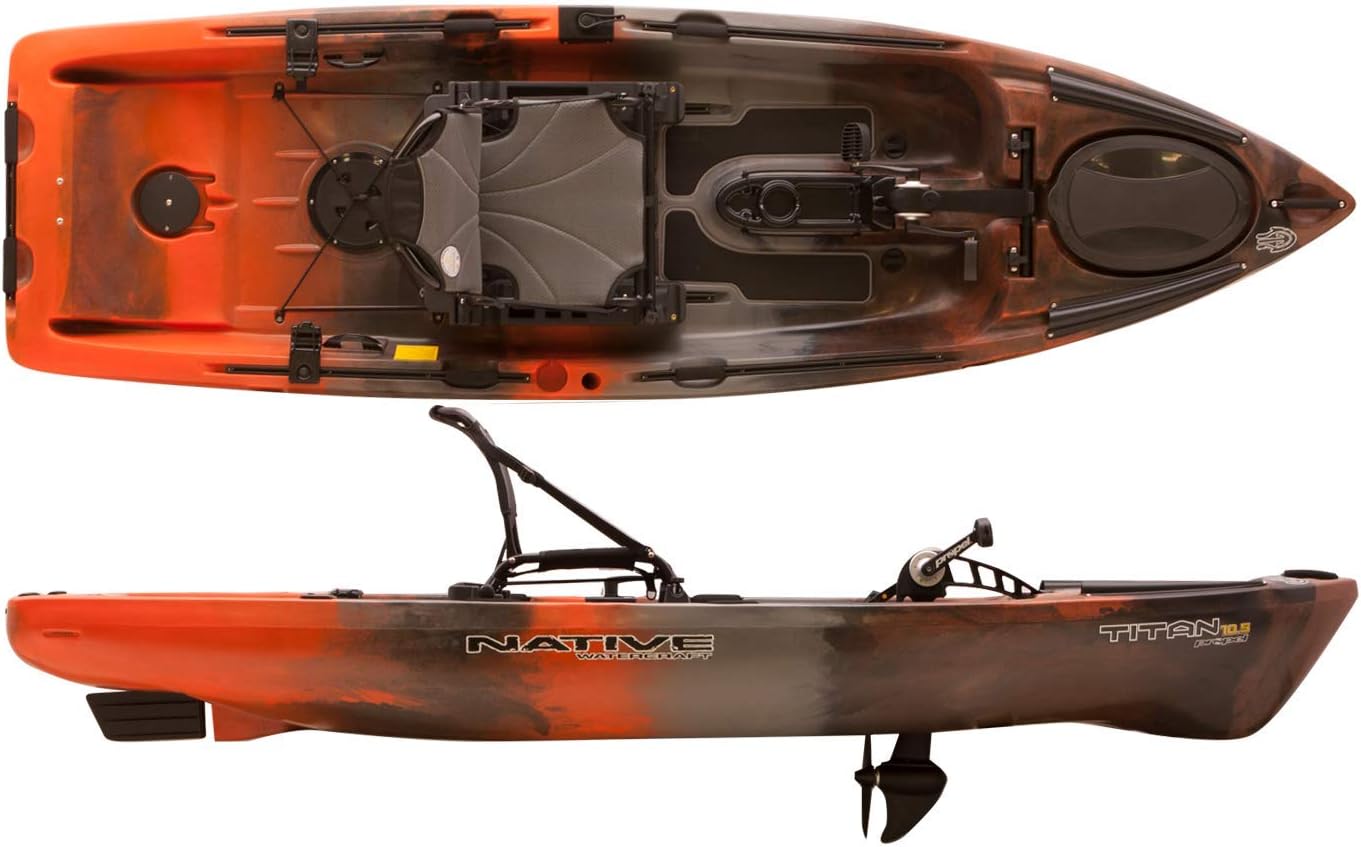 Native Watercraft 2019 Titan Propel 10.5 Pedal Fishing Kayak