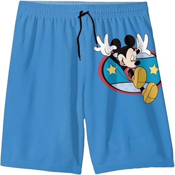 Amazon Co Jp Maxpowerful ミッキーマウス ショートパンツ ハーフパンツ キッズパンツ 短パン 子供服 男の子 夏 通気性よい かっこいい 服 ファッション小物