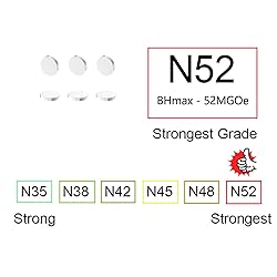 AplysiaTech N52-12x2mm - 60 Pack, Small Round Rare