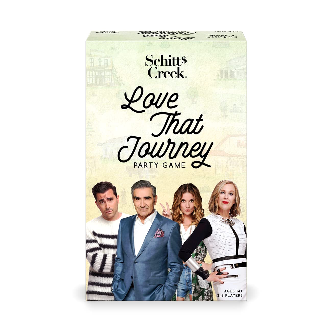 Funko - SCHITT'S CREEK - JEU DE FÊTE AMOUR CE VOYAGE, 63452