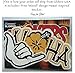 Gliders USA Hang Loose Hawaii Shaka Brah Surfing Screen Printed Bumper Sticker 3