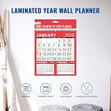 1ABOVE 2026 Wall Calendar 3 Months At A Glance Spiral Bound Planner view 4