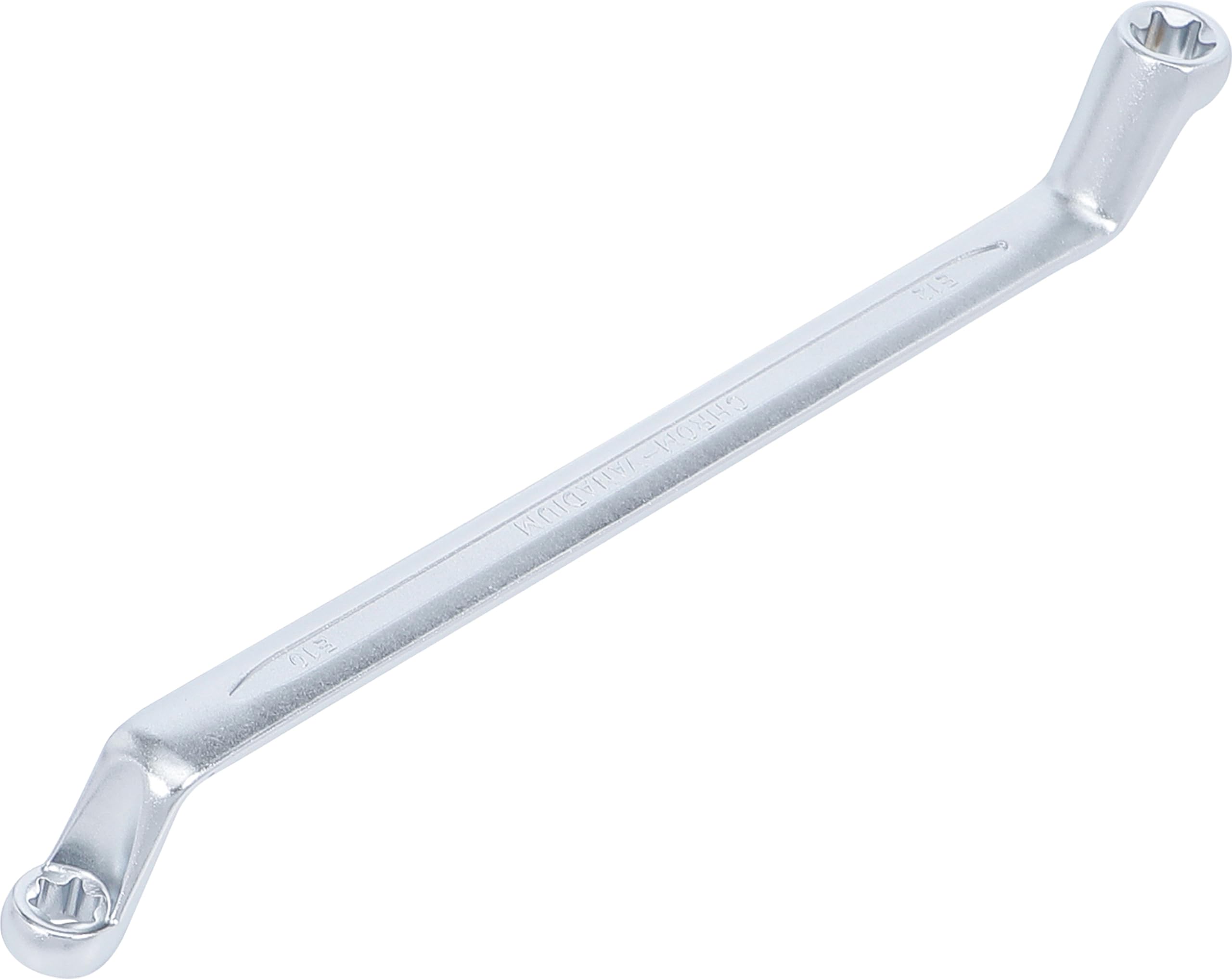 BGS 2281-10X12 | Double Ring Spanner with E-Type Ring Heads | offset | E10 x E12