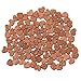 100pcs Love Heart Shape Wooden Scrapbooking DIY Wedding Decorations, 12mm x 10mm