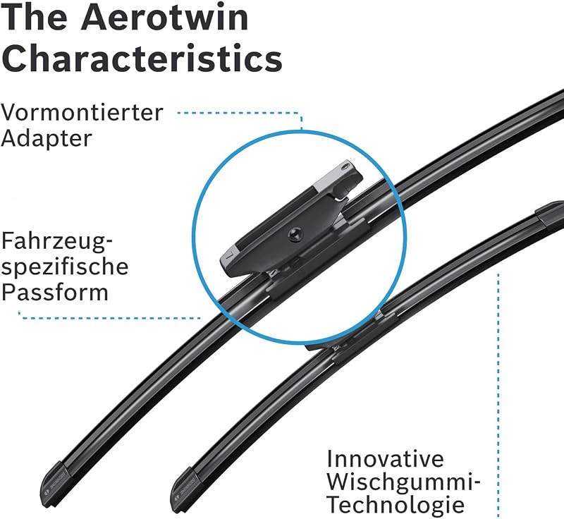 Aerotwin eA 012 S Front-Scheibenwischer - 500 mm und 360 mm
