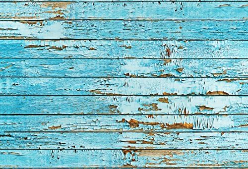 7x5 ft Blue Wooden Board Wall Photography Backdrops Vintage Wood Children Photo Studio Background Newborn Baby Shower Photo Booth Photography Prop