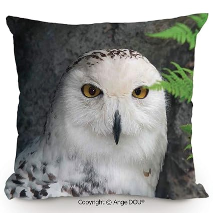Amazon Com Angeldou Cotton Linen Square Throw Pillow Pattern