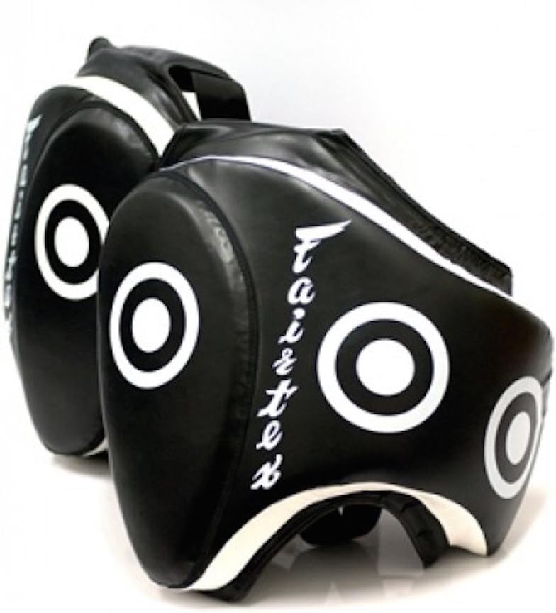 MMABLAST Fairtex Deluxe Thigh Pads - TP3 -RED/Black/Blue