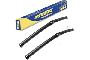 ANRDDO Wipers Factory Replacement for Mercedes-Benz W207 W212 E350 E400 E550 E63 AMG W204 Class C250 C300 C350 C63 AMG W218 C218 CLS550 CLS63 AMG Original Equipment Wiper Blades Set 24"+24"(Set of 2)