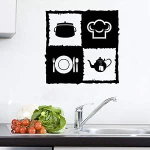 Pegatinas De Pared, Calcomanía De Pared Para Cocina Y Cocina Para El