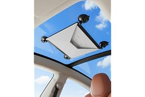 Maraiss Starlink Mini Suction Cup Mount, Universal Starlink Mini Accessories with Strong Vacuum Suction, Secure Mounting Kit for Car Windows Sunroofs RVs Boats Road Trips, Easy to Install and Remove