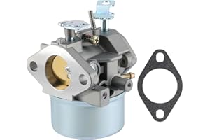 AUTOKAY 640349 640052 Carburetor with Gasket for Tecumseh LH318SA 640054 640058 640058A 8hp 10hp Engine Snowblower Generator 