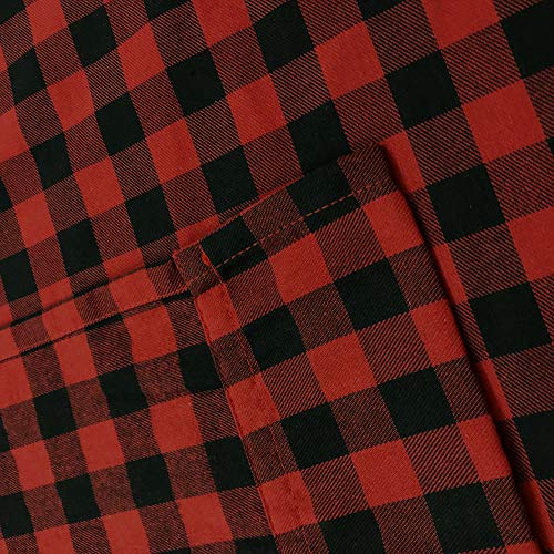 Htfd Black And Red Buffalo Check Curtains Window Treatment
