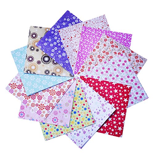 eBoot 144 Sheets Craft Folding Origami Paper Washi Folding Paper 6 by 6 Inch, 12 Different Colors and Patterns