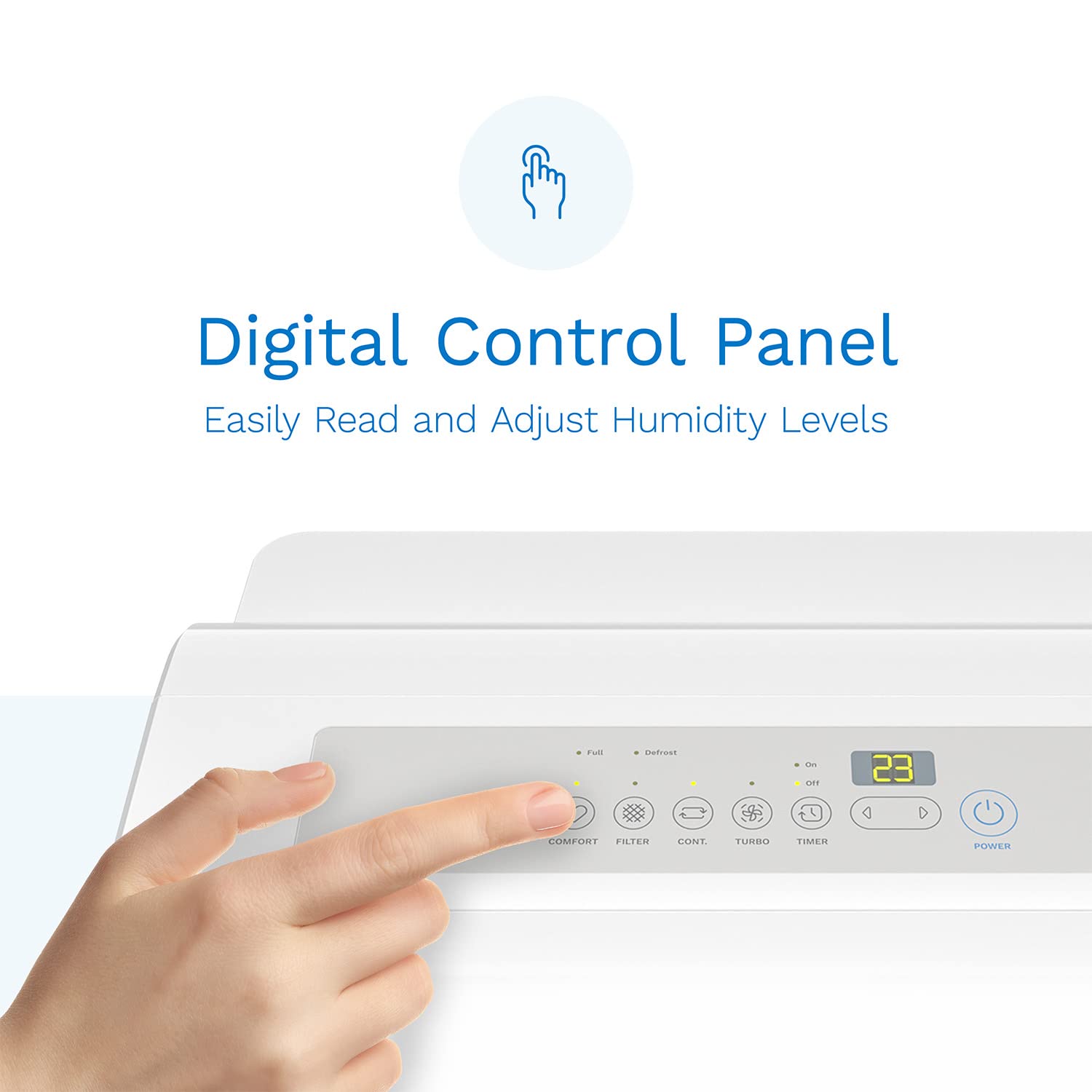 hOmeLabs 4500 Sq. Ft. - Superior Moisture Removal & Humidity Control for Large Rooms, Offices and Basements