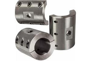 BAJA RACING SUPPLY 1.5" Steering Tube Clamp (Bare Steel)