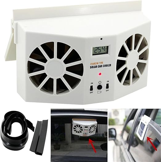 solar automatic car cooler