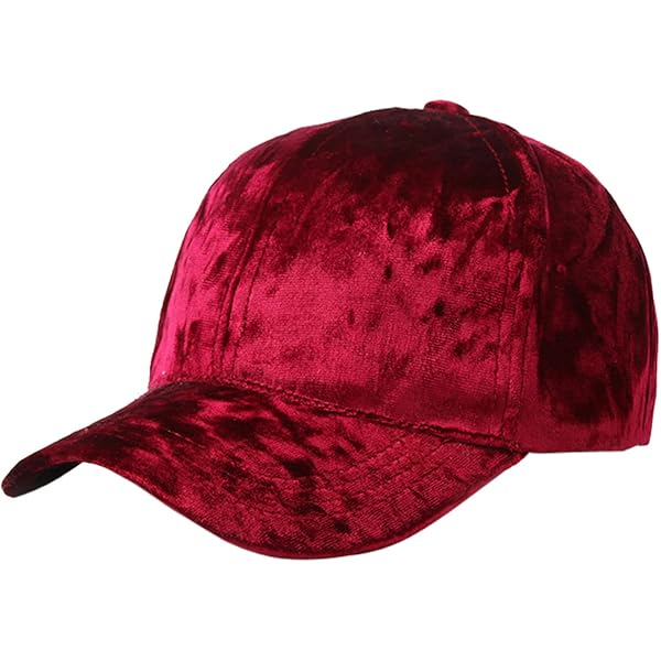 OULII Unisex Velvet Baseball Cap Solid Adjustable Sports
