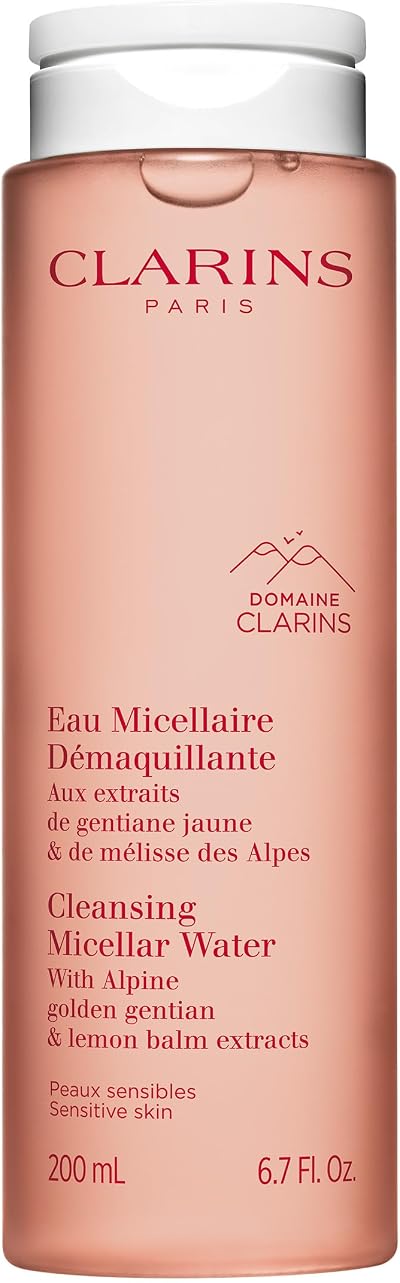 Clarins Micellar Cleansing Water 200ml Gentle Face Makeup Remover