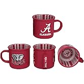 Alabama Crimson Tide XL Ceramic Relief (3D) Coffee Mug - Official Logo and Team Colors, 23oz