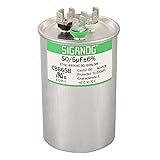 SIGANDG 50+5 MFD 50/5 uF 370 or 440 Volt CBB65B