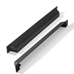 ZAUYX 10 Pack 7 Inch Center to Center Matte Black