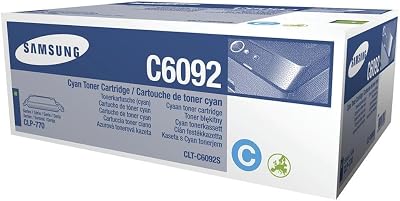 Samsung CLT-C6092S/ELS Cyan Toner Cartridge 7000 Pages Original HP Brand