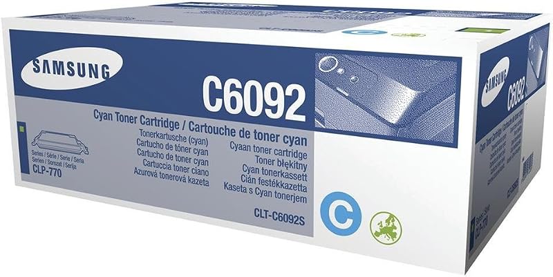 Samsung CLT-C6092S/ELS Cyan Toner Cartridge 7000 Pages Original HP Brand