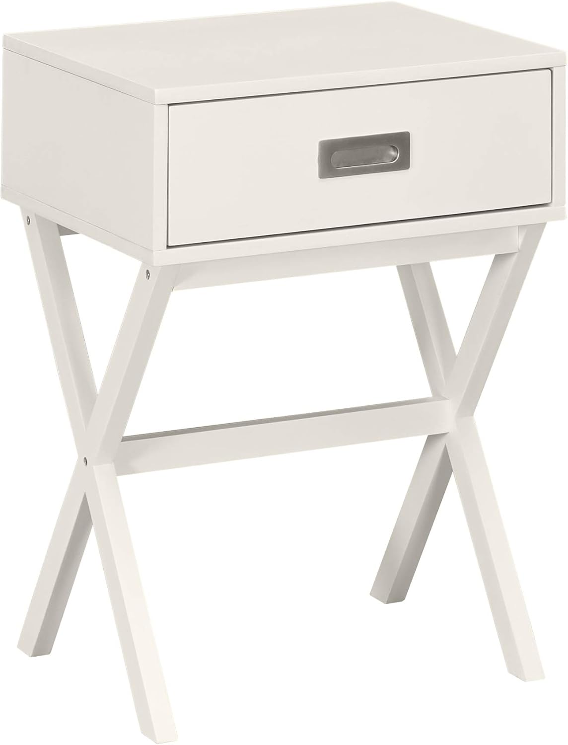 Best White X End Table