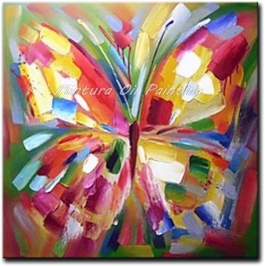 Amazon.com: Hand Painted Oil Painting On Canvas, Unframed 3D ...