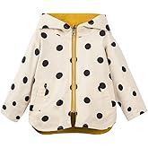 Mud Kingdom Cute Girls Hooded Jacket Reversible Full Zipper Outerwear
