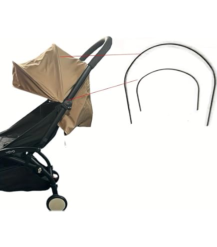 Replacement Parts Canopy Wires and Bassinet Rods to fit Bugaboo Cameleon, Frog, Gekko Baby Child Strollers (1 Bassinet Rod for Gekko) : Baby