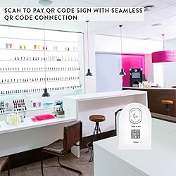 Andaz Press Custom QR Code Sign with Logo for Pop