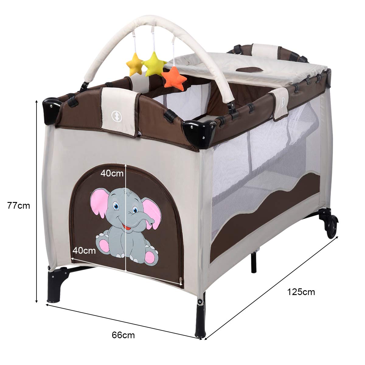 playpen sleeper crib