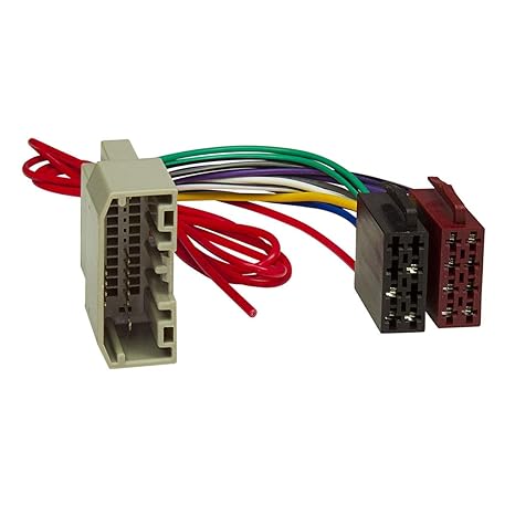 tomzz Audio 7007-002 Radio Adapter Kabel für Jeep, Chrysler, Dodge ab 2008 auf 16pol ISO Norm