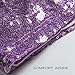 Cilucu Baby Girls Shorts Toddler Sequin Shorts Sparkles on Both Sides Purple 12 Months