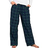 LAPASA Women's Pajama Pants, Comfy Lounge Sleep PJ Pants with Drawstring and Pockets L74 Flannel / L109 Fleece