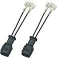 NEOGET Horn Connector Adapter Wiring Harness, Compatible with New Honda, 2 Pack Pigtail Converter for Universal to OEM Horn Replacement (New Honda)