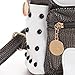 Panda Backpack Purse Cute Waterproof Leather Small Travel Bag Adorable Gift Cinnamon
