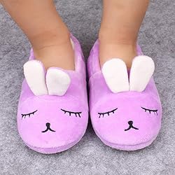 ESTAMICO Toddler Girls' Bunny Slipper Cartoon