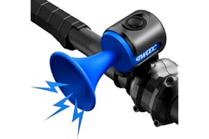 OOPSCOOL Bike Horn,120dB Bicycle Bells IPX4 Waterproof Bike Bell with 300mAh Battery Operated Electric Horn for Mountain/Road Bike/Scooters Adult and Kids