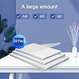 MAXDONE 50 Mixed A4 A5 A6 Laminating Pouches 160 Micron Clear Finish view 3