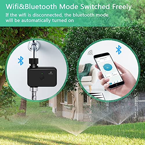 IRRIGOLD WiFi Water Timer Smart Sprinkler Controller with Auto
