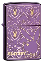 Zippo Playboy Pocket Lighter, Abyss