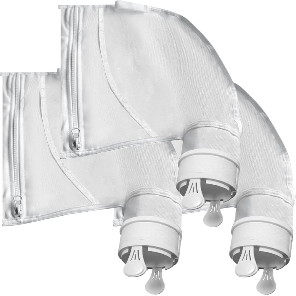 Photo 1 of katikies 280 Pool Cleaner Bags; Replacement for Polaris 280, 480 Pool Cleaner; 3 Pack (280 White-3 Pack)